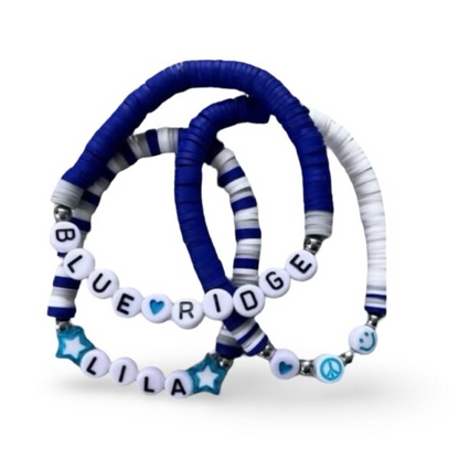 Half & Half Camp Color Bracelet Stack – (Set of 3)