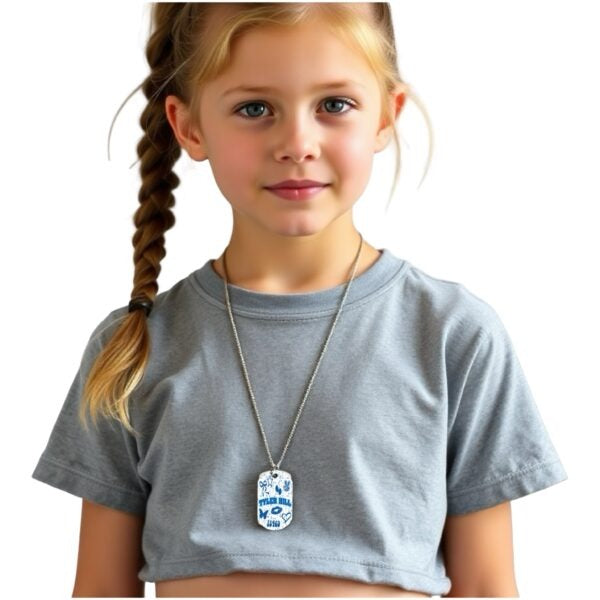 Dog Tag Camp Necklace