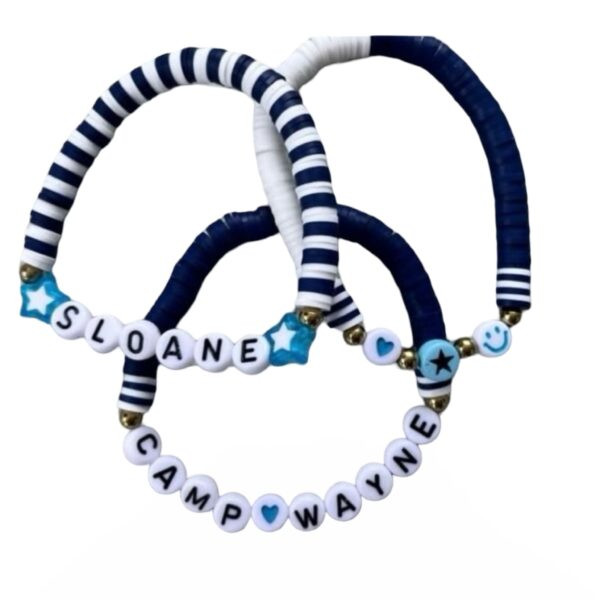 Half & Half Camp Color Bracelet Stack – (Set of 3)