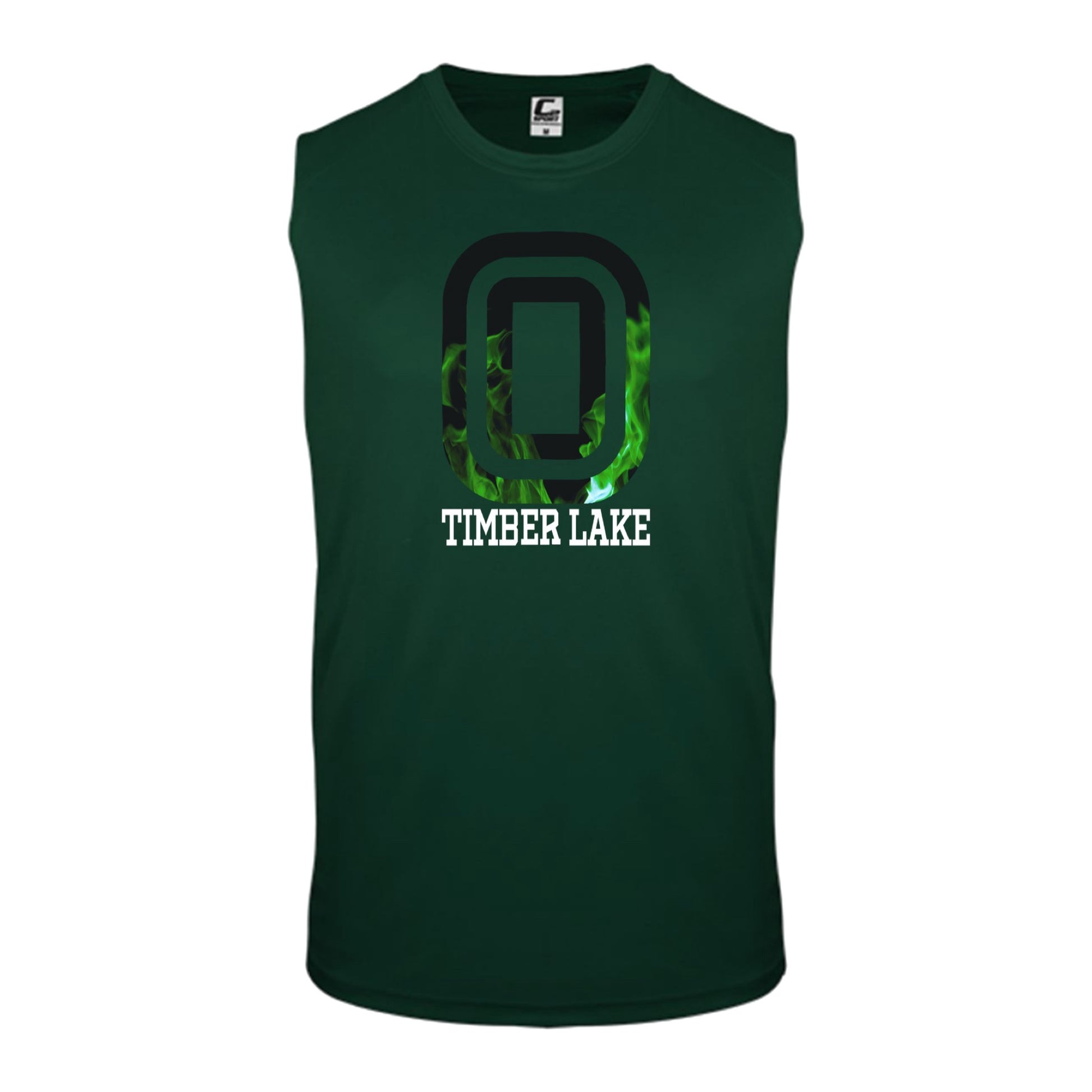 OT Flames Shirt - Custom Press