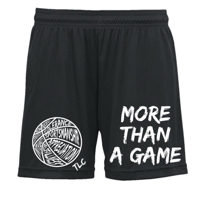 More Than a Game Mesh Shorts - Custom Press