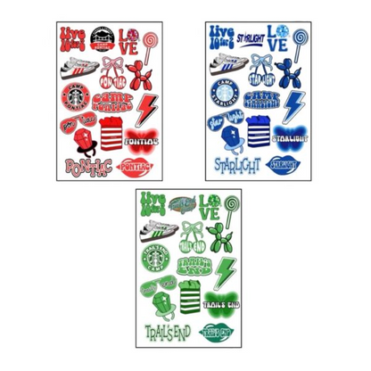 Camp Sticker Sheet – Updated 2025