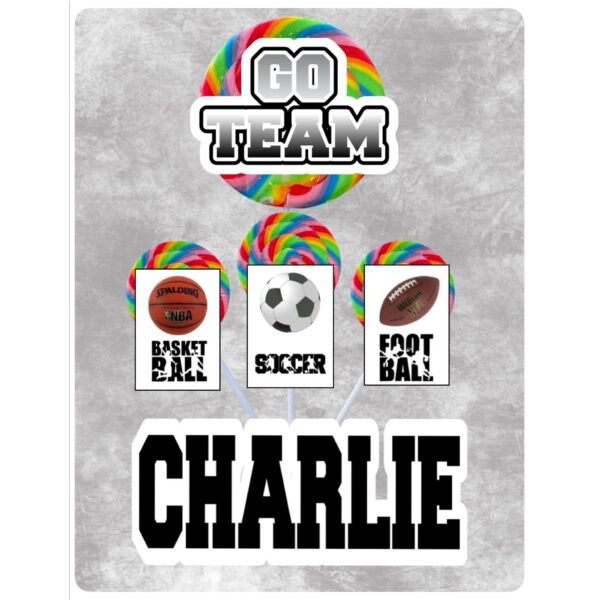 Autograph Cling It - Lollipop Bouquet