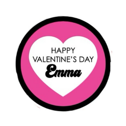 Valentine’s Hexagon Candy Board