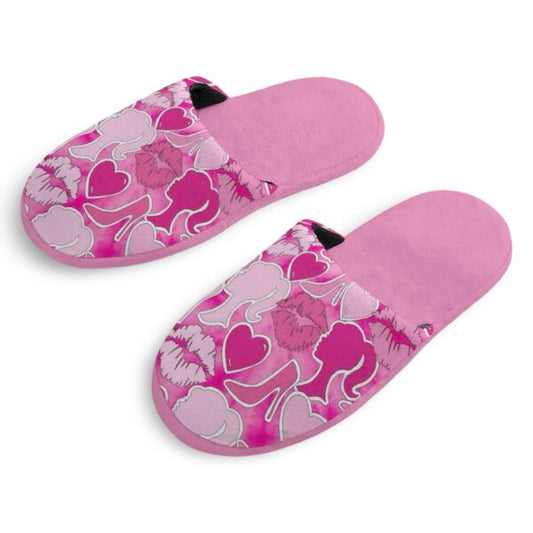 Dolls & Shoes Fuzzy Slippers