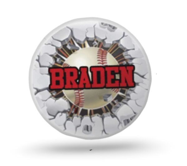 Baseball Custom Shape Pillow