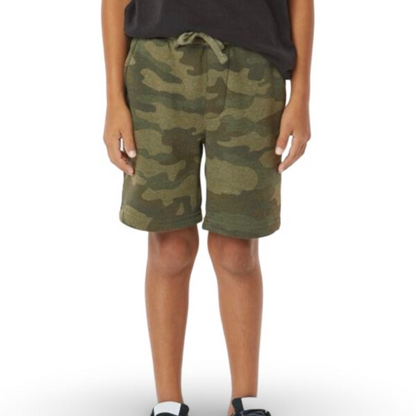 Banner Athletic – Lightweight Fleece Boy’s Youth Camp Shorts