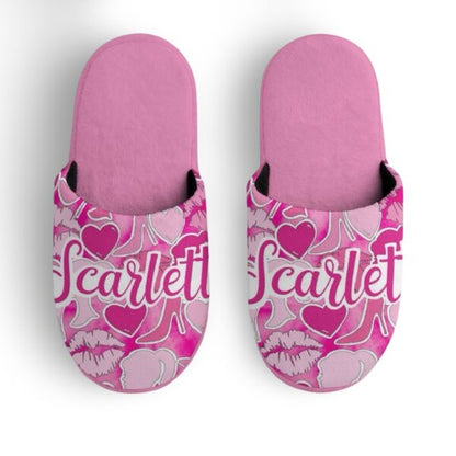 Dolls & Shoes Fuzzy Slippers