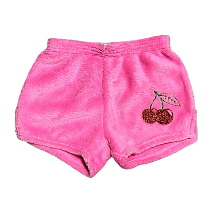 Pajama Shorts with Camp Name and Cherries - Made Love and Kisses