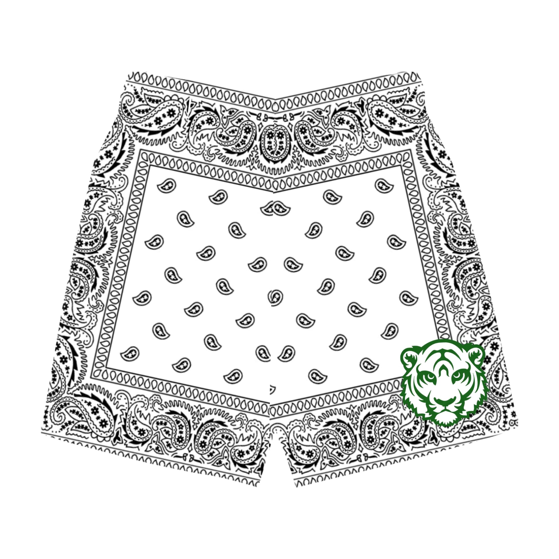 Bandana Shorts - Custom Press