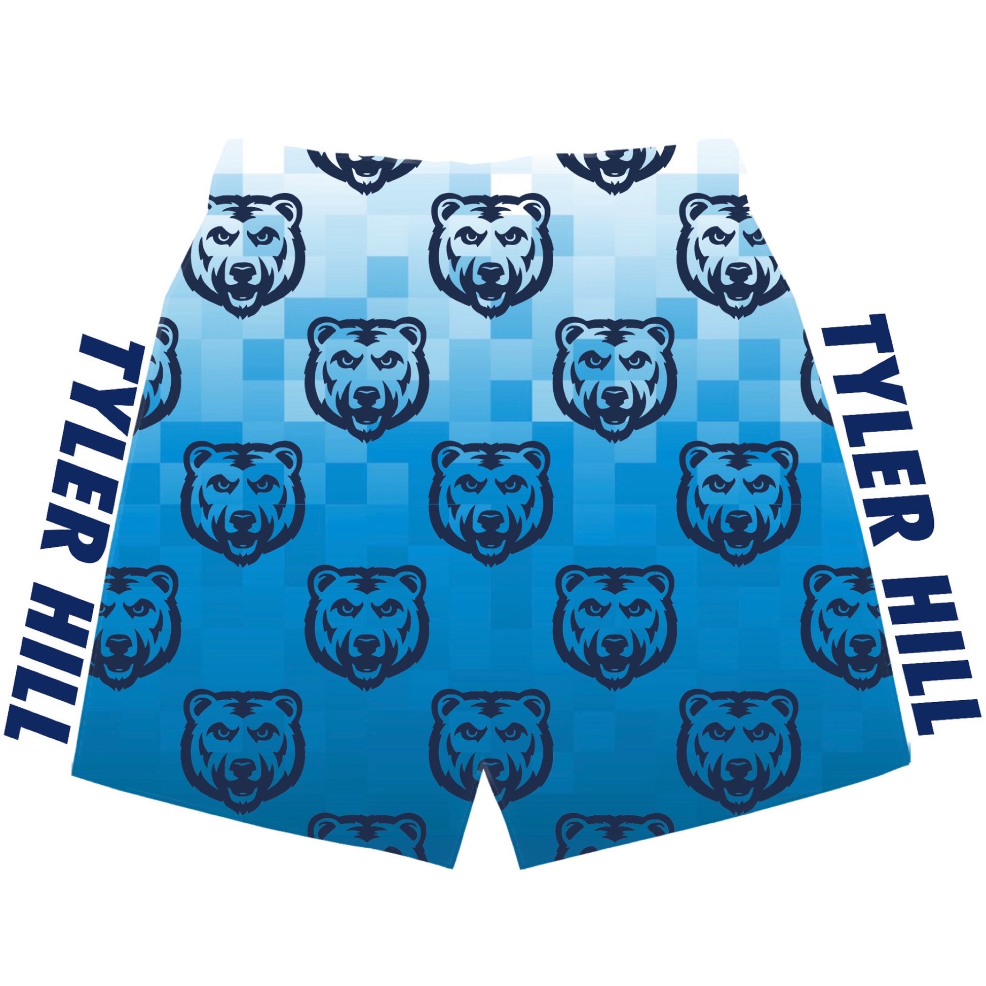 Repeat Logo Shorts - Custom Press