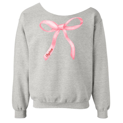 Coquette Bow Crewneck - Custom Press