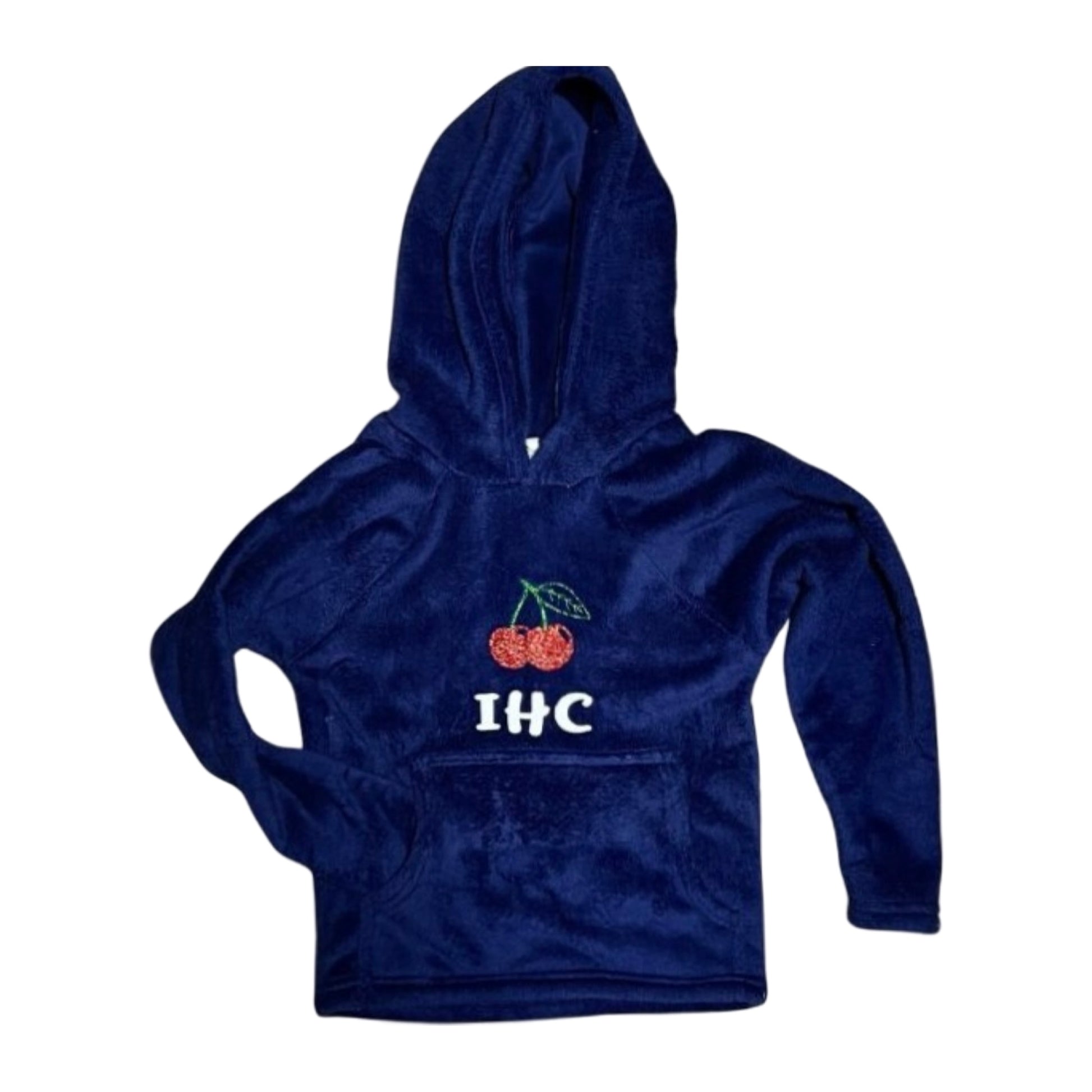 Sweatshirt with Camp Name and Cherries - Made Love &amp; Kisses