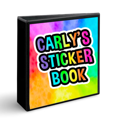 Personalized Sticker Book