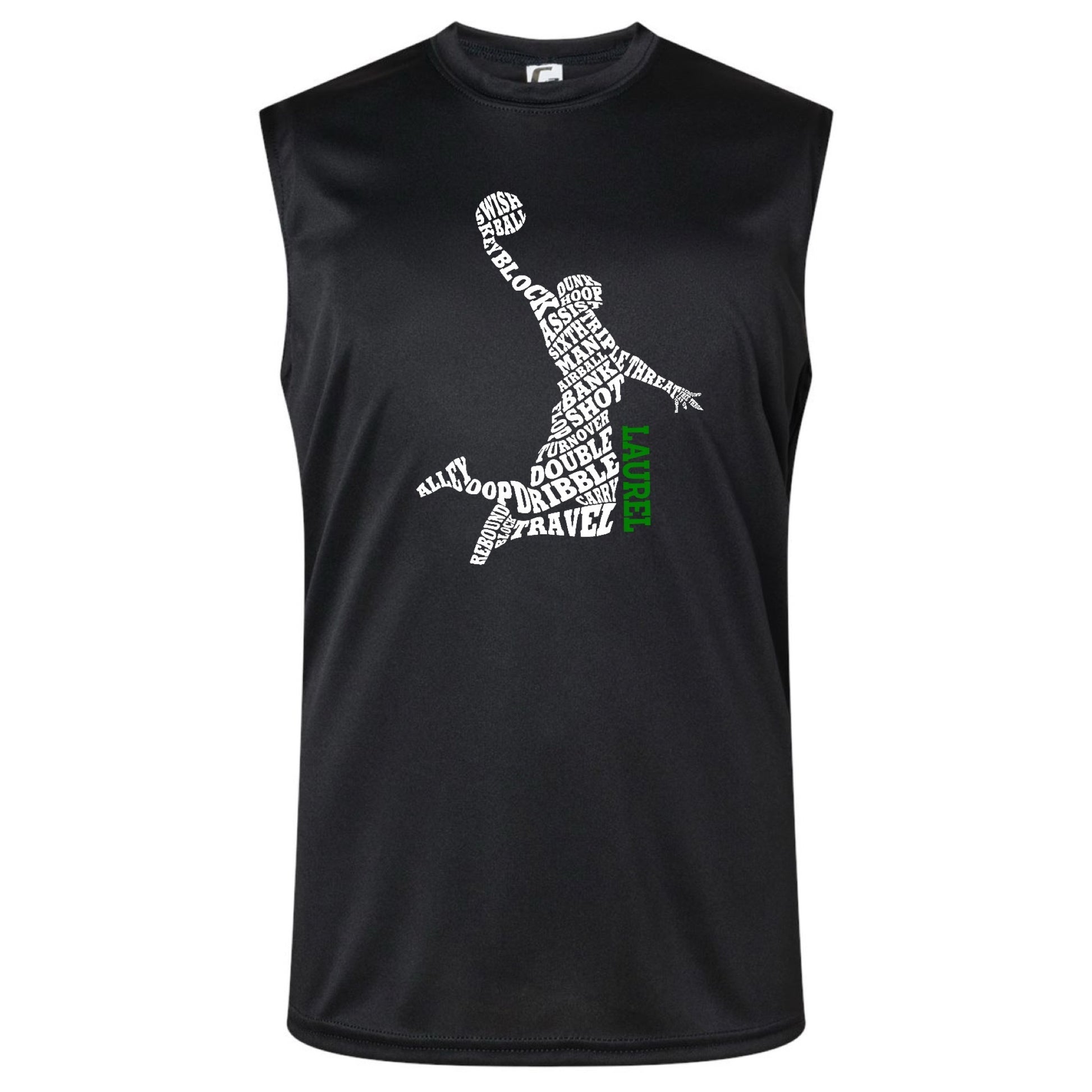 Sports Typography Shirt - Basketball - Custom Press