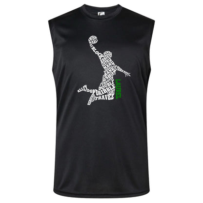 Sports Typography Shirt - Basketball - Custom Press