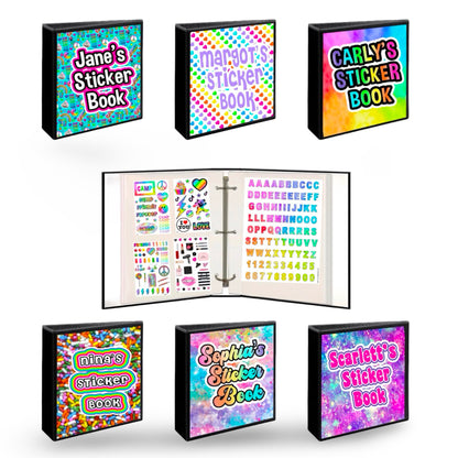 Personalized Sticker Book