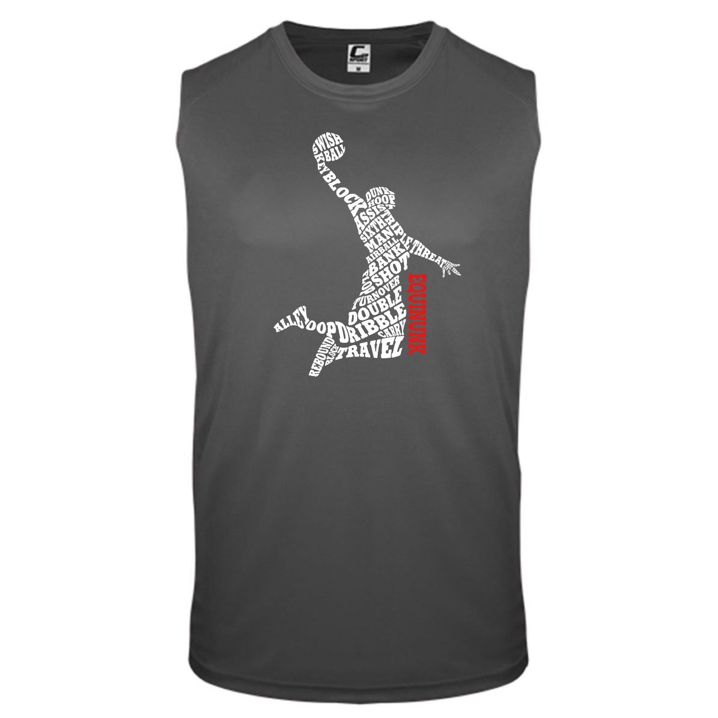 Sports Typography Shirt - Basketball - Custom Press