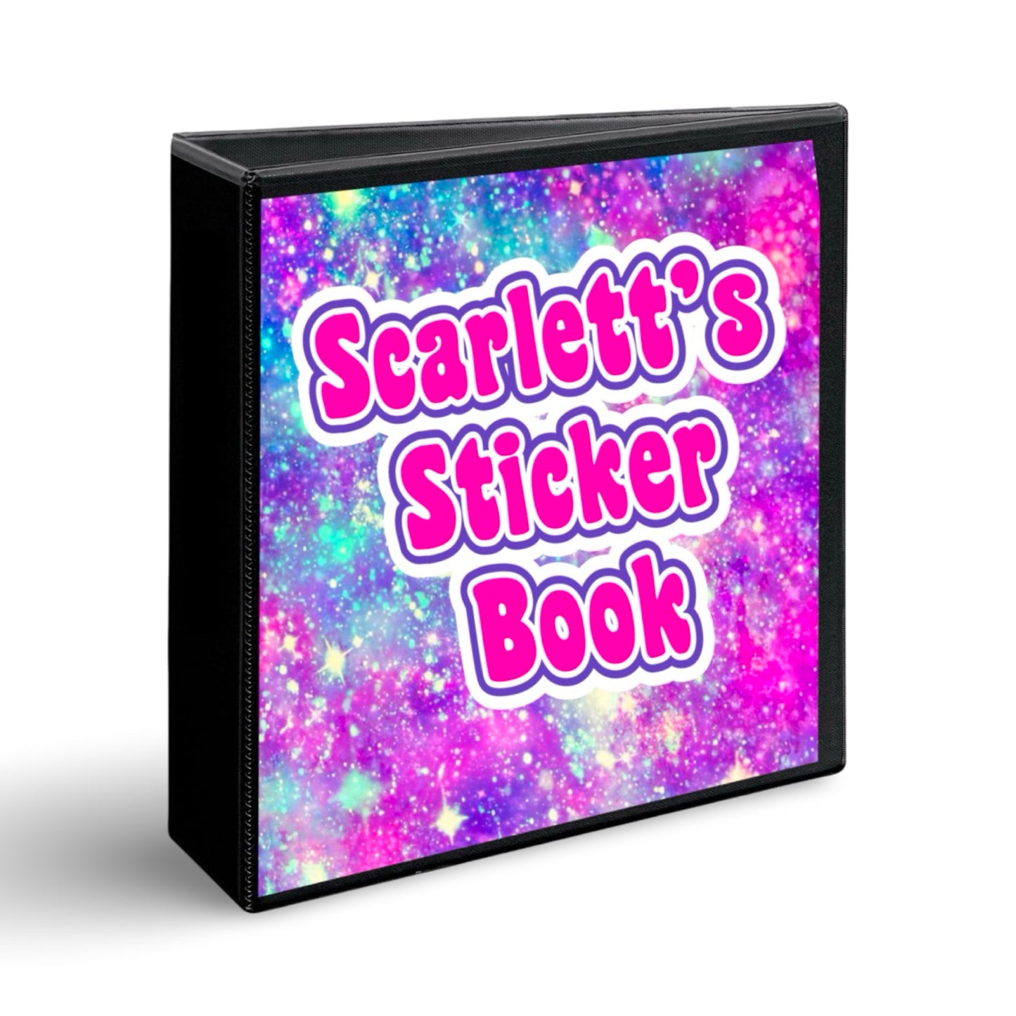 Personalized Sticker Book