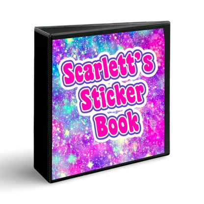 Personalized Sticker Book