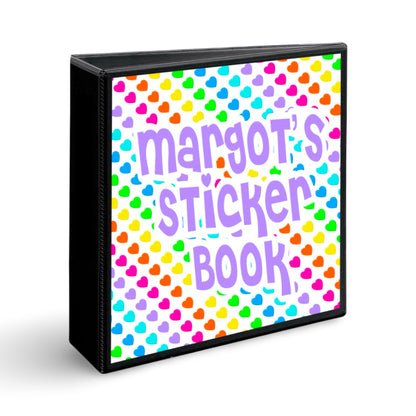Personalized Sticker Book