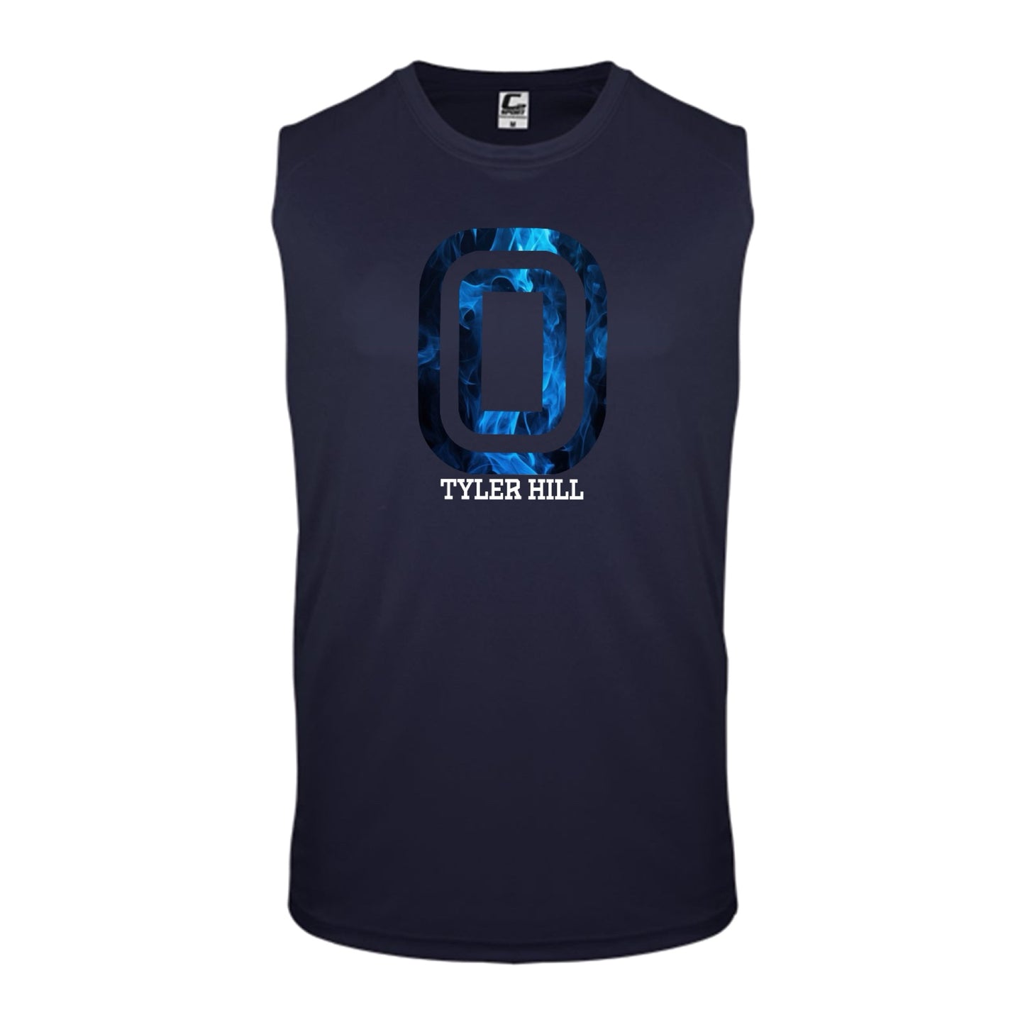 OT Flames Shirt - Custom Press