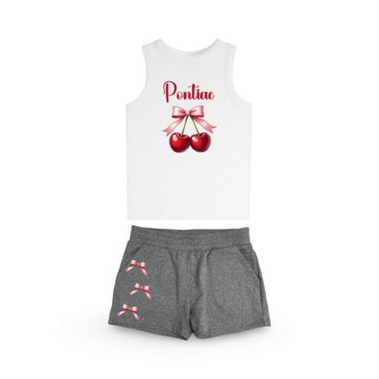 Fruit & Bows Camp Suzette Tank Top (Youth)