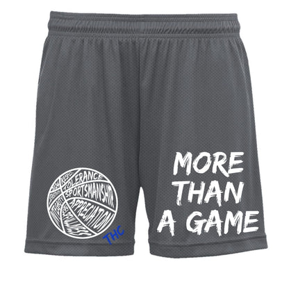 More Than a Game Mesh Shorts - Custom Press