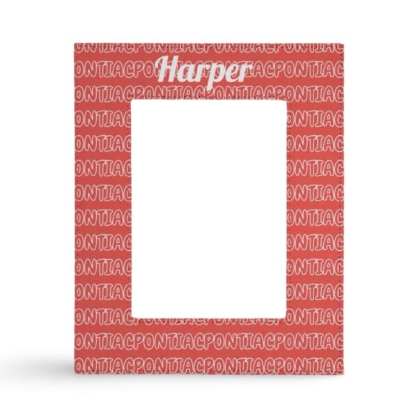 Personalized Repeat Motif Picture Frame
