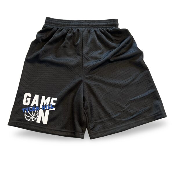 Tyler Hill Game On Black Shorts – Youth Medium