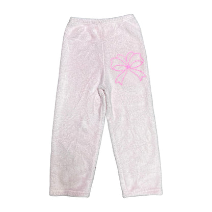 Pajama Pants with Camp Name and Bows - Made with Love &amp; Kisses