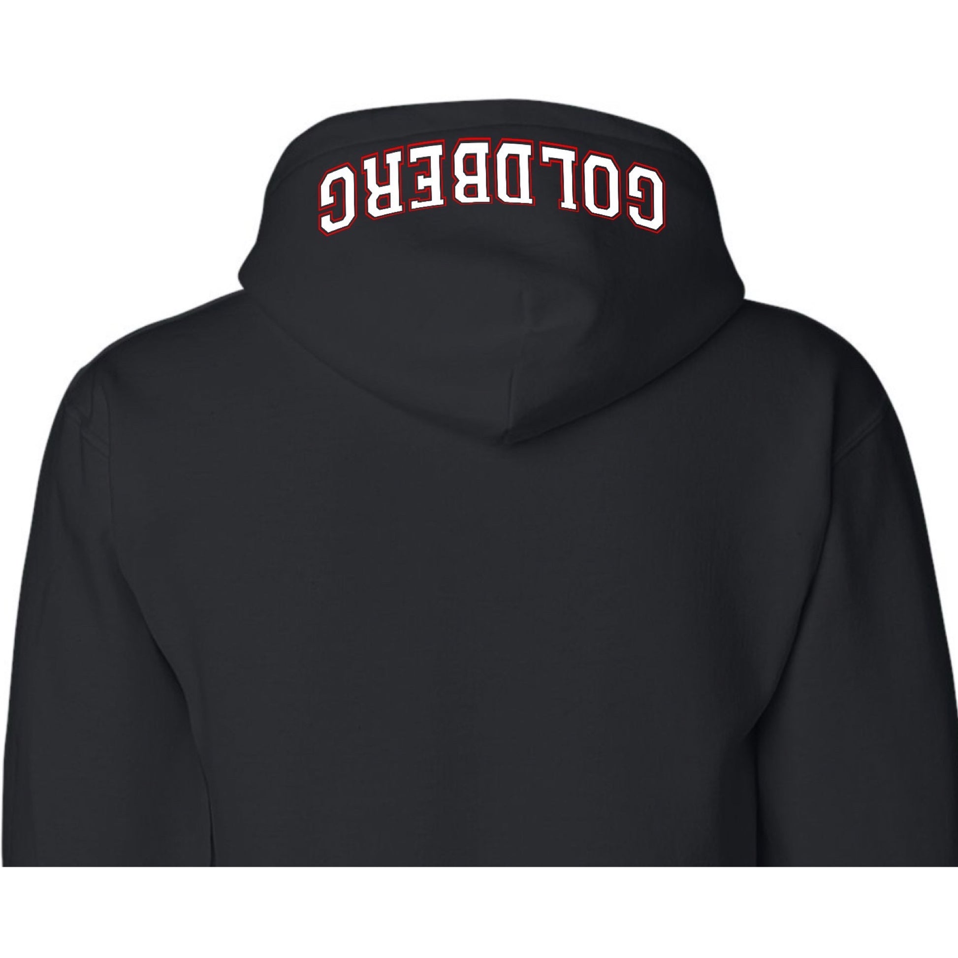 Custom Black Hoodie - Custom Press
