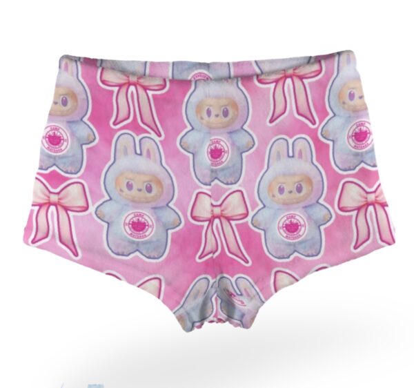 Spirit Labubu Fuzzy Pajama Shorts