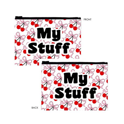 Plush Zipper Pouch (9″ x 12″)