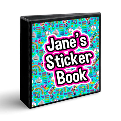 Personalized Sticker Book
