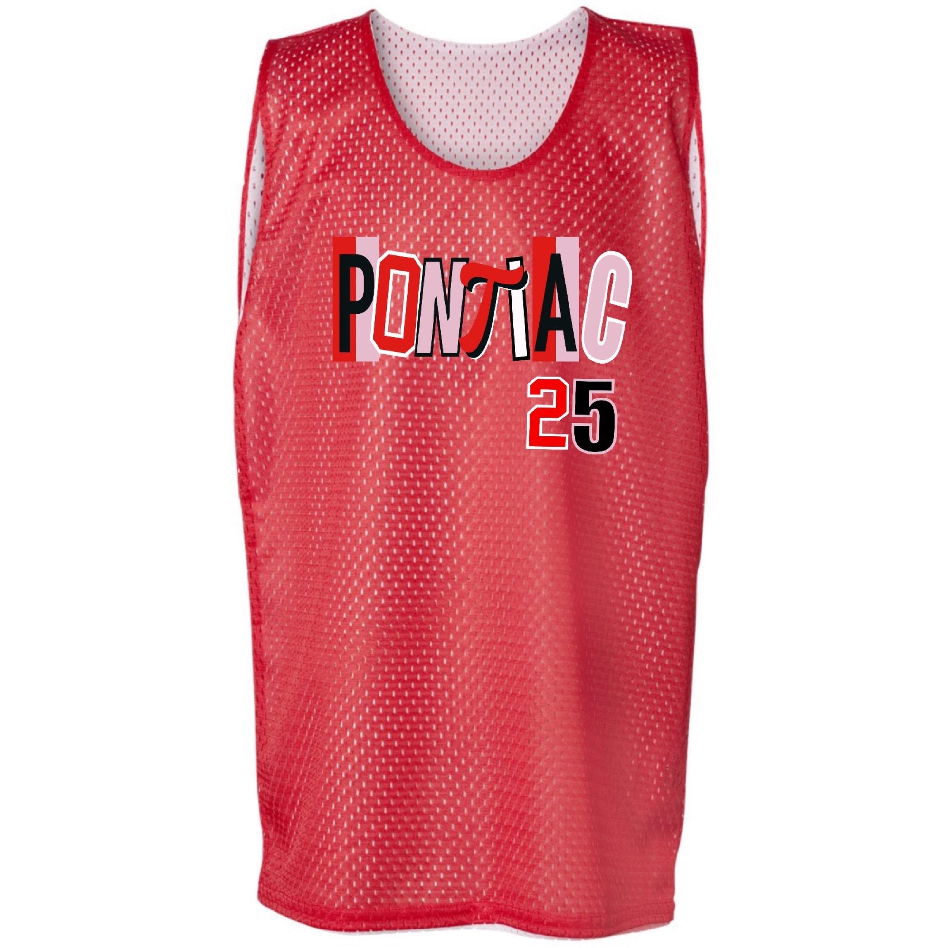 Camp Heat Reversible Mesh Jersey - Pinny - Custom Press