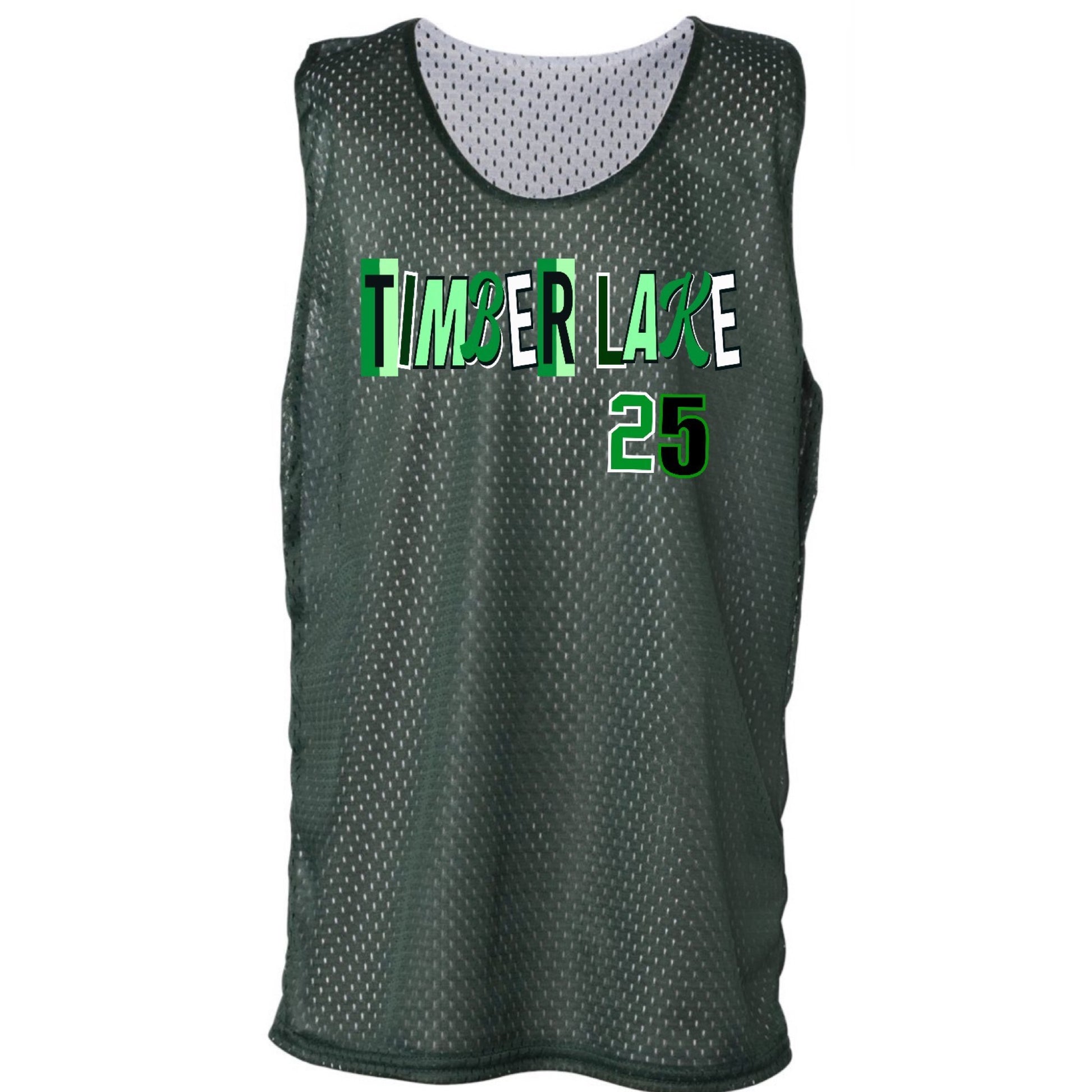 Camp Heat Reversible Mesh Jersey - Pinny - Custom Press