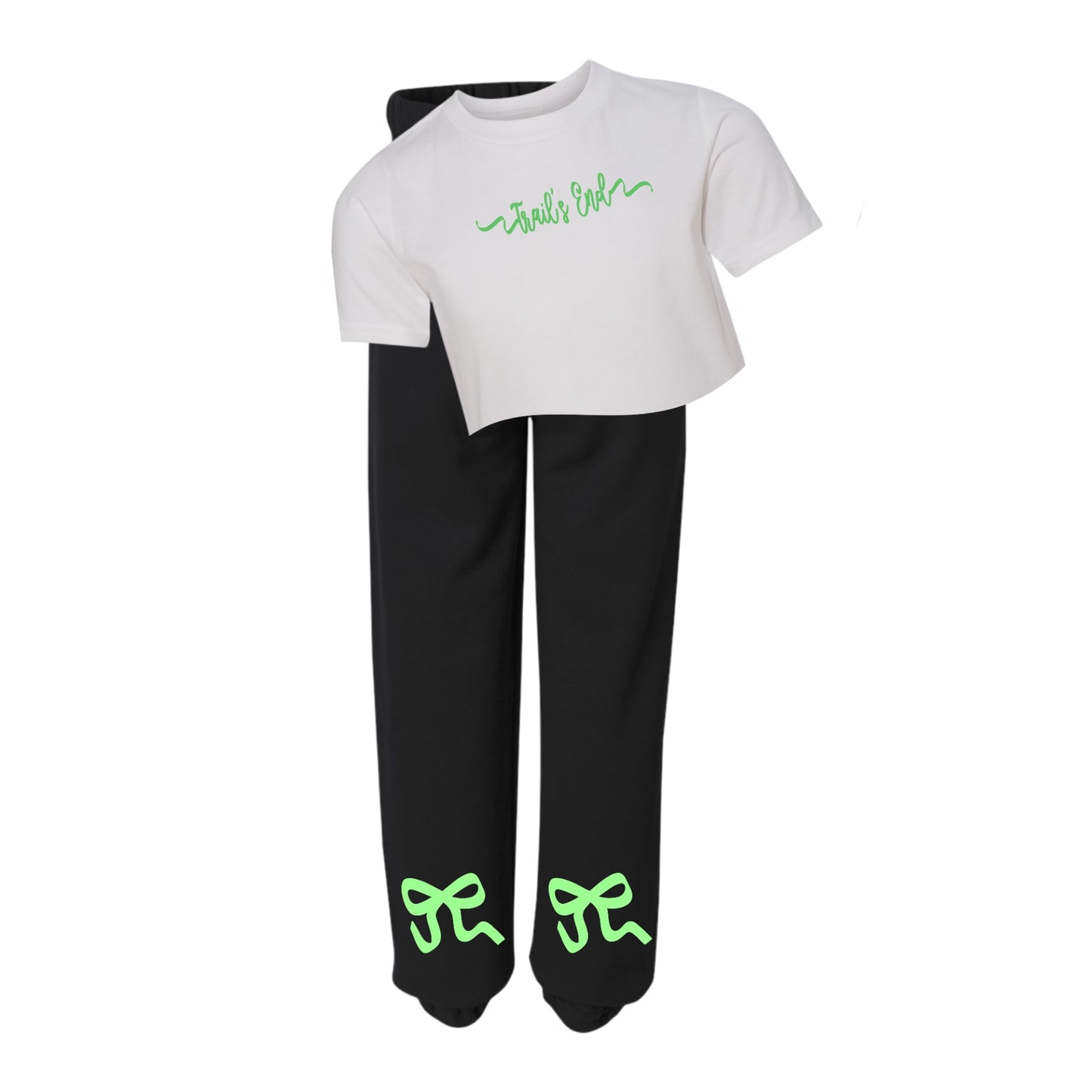 Ribbon Shirt - Sweatpants - Custom Press