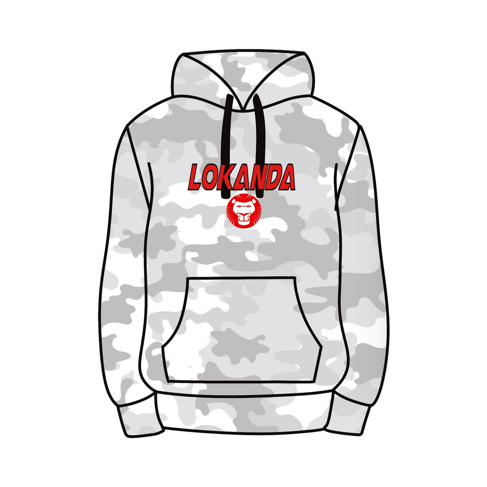 Grey Camo Hoodie - Custom Press