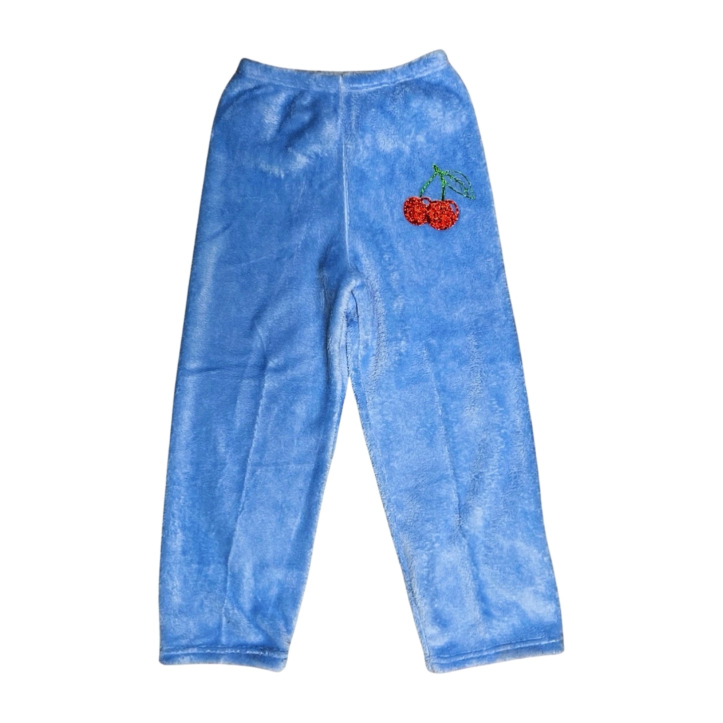 Pajama Pants with Camp Name and Cherries - Made Love &amp; Kisses