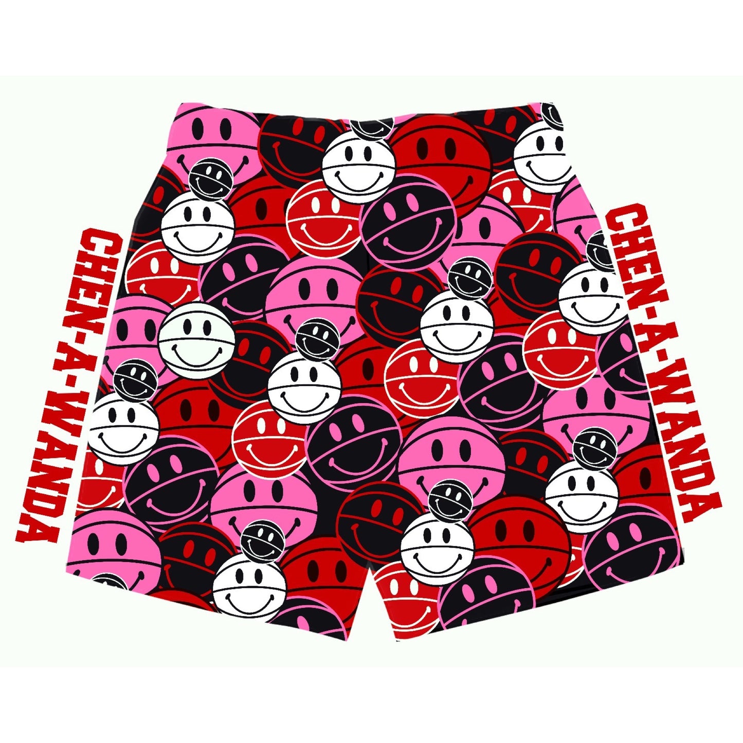 Smiley Shorts - Custom Press