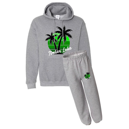 Vacay Mode Hoodie and Sweatpants - Custom Press