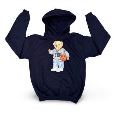 Tyler Hill Basketball Bear Hoodie – Youth Large