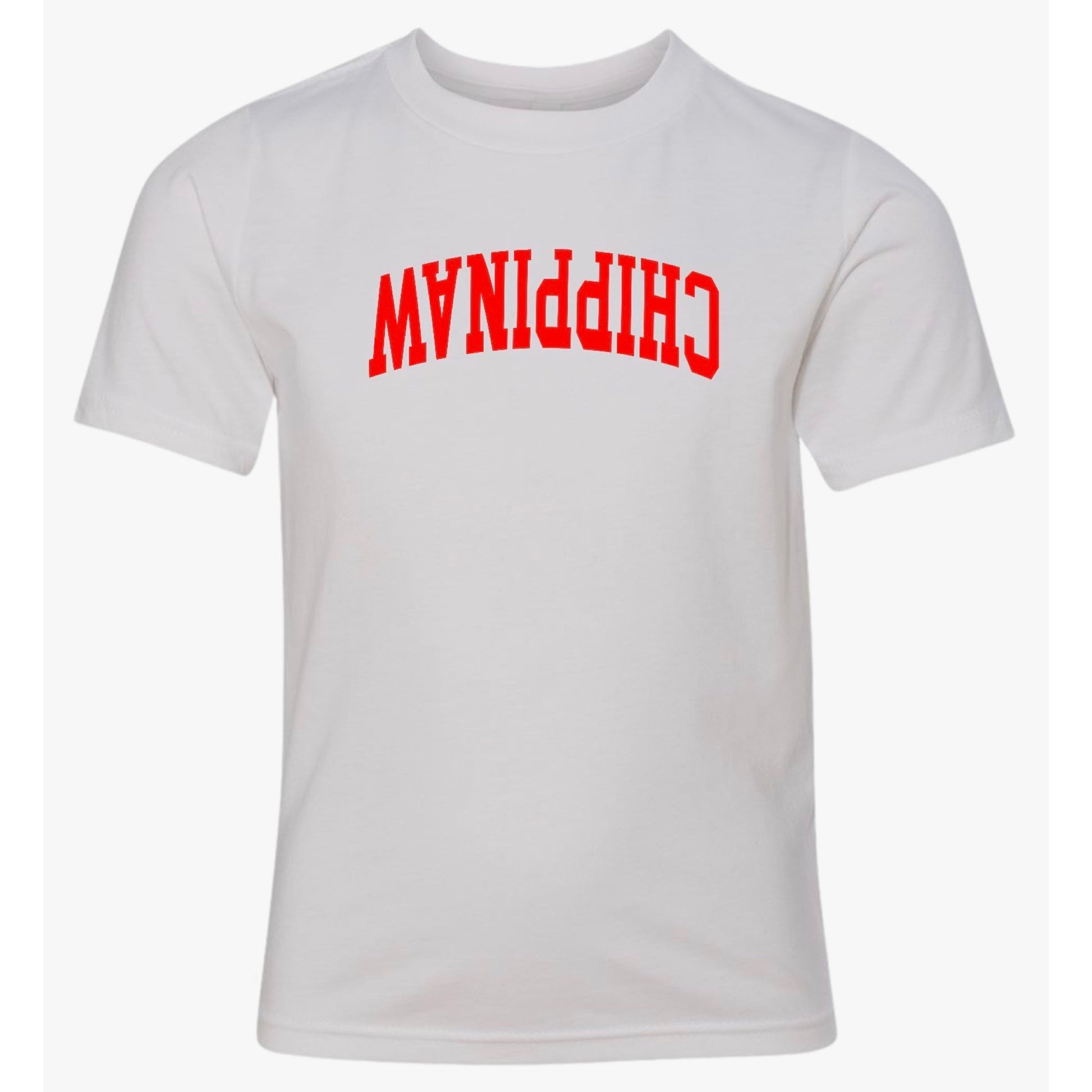 Reversed Collegiate Shirt - Custom Press