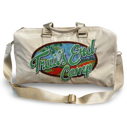 Beaded Camp Duffel Bag