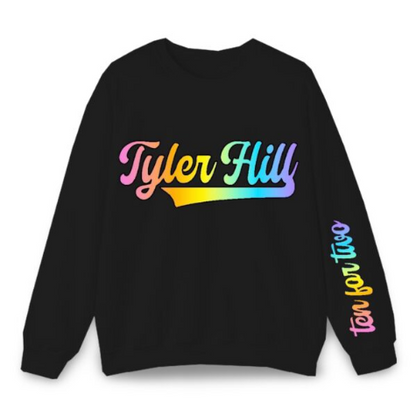 Pastel Rainbow Camp Sweatshirt