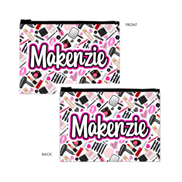 Plush Zipper Pouch (9″ x 12″)