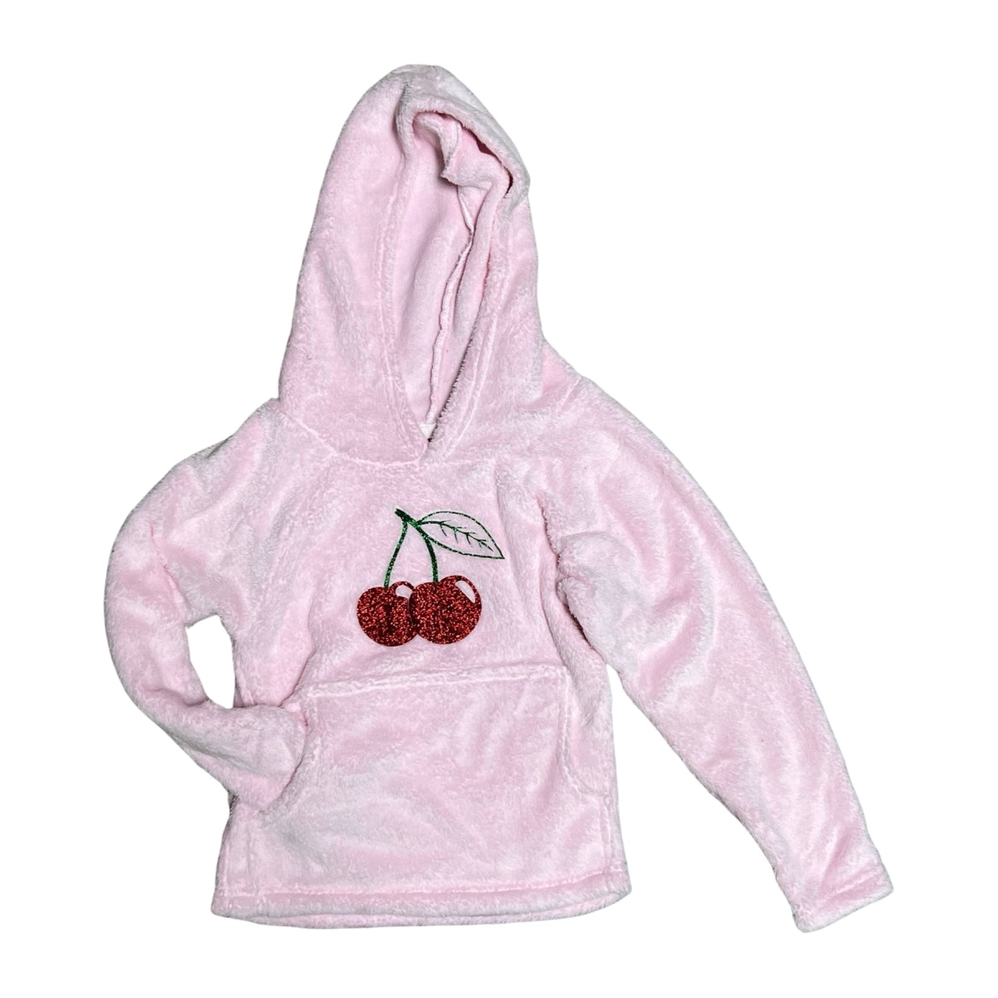 Sweatshirt with Camp Name and Cherries - Made Love &amp; Kisses