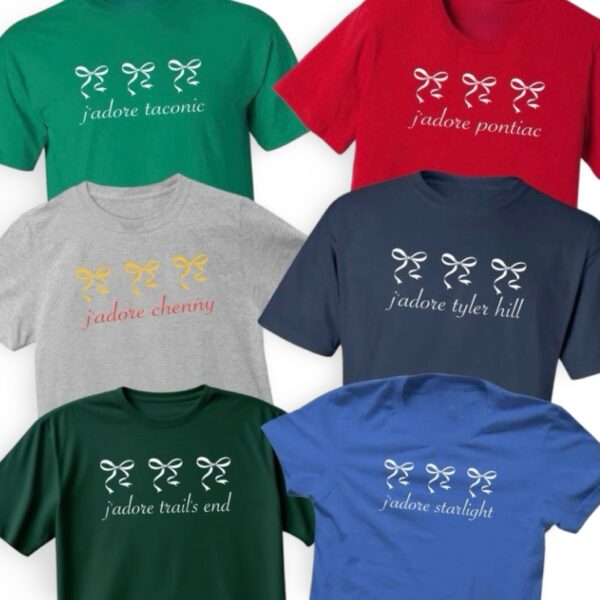 J’adore & Bows Camp Shirt