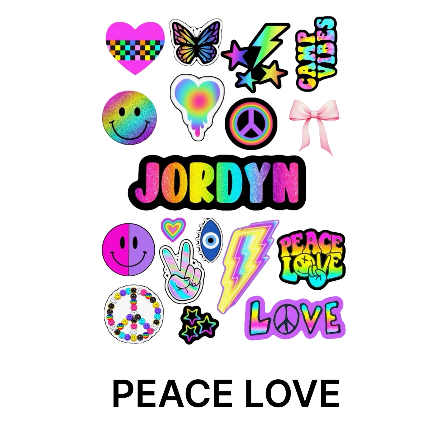 Create'D Personalized Sticker Sheet 2026